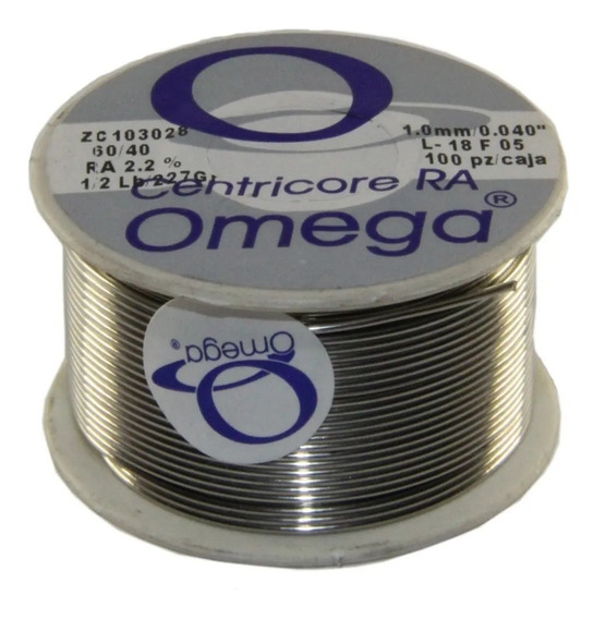 Carrete De Estaño 227g 1mm Centricore Omega